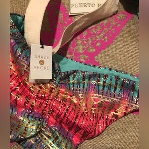 COPY - Shade & Shore size M 👙bottom only with ruched backside (gathering down c…